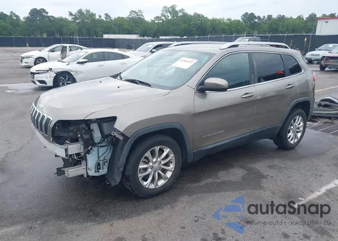 2019 Jeep Cherokee Latitude Fwd из США, поврежденный, VIN 1C4PJLCB2KD120503